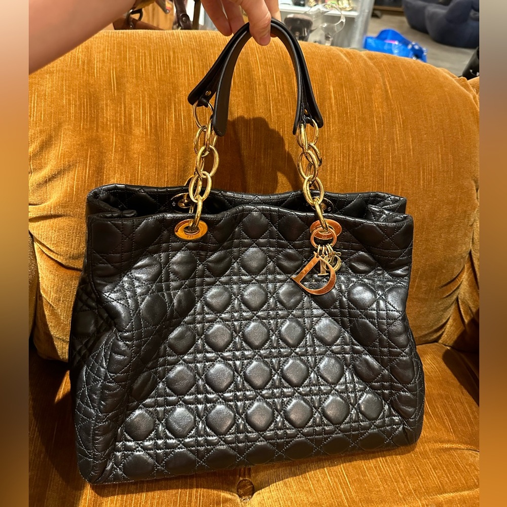 Christian Dior Soft Cannage Lady Dior Bag